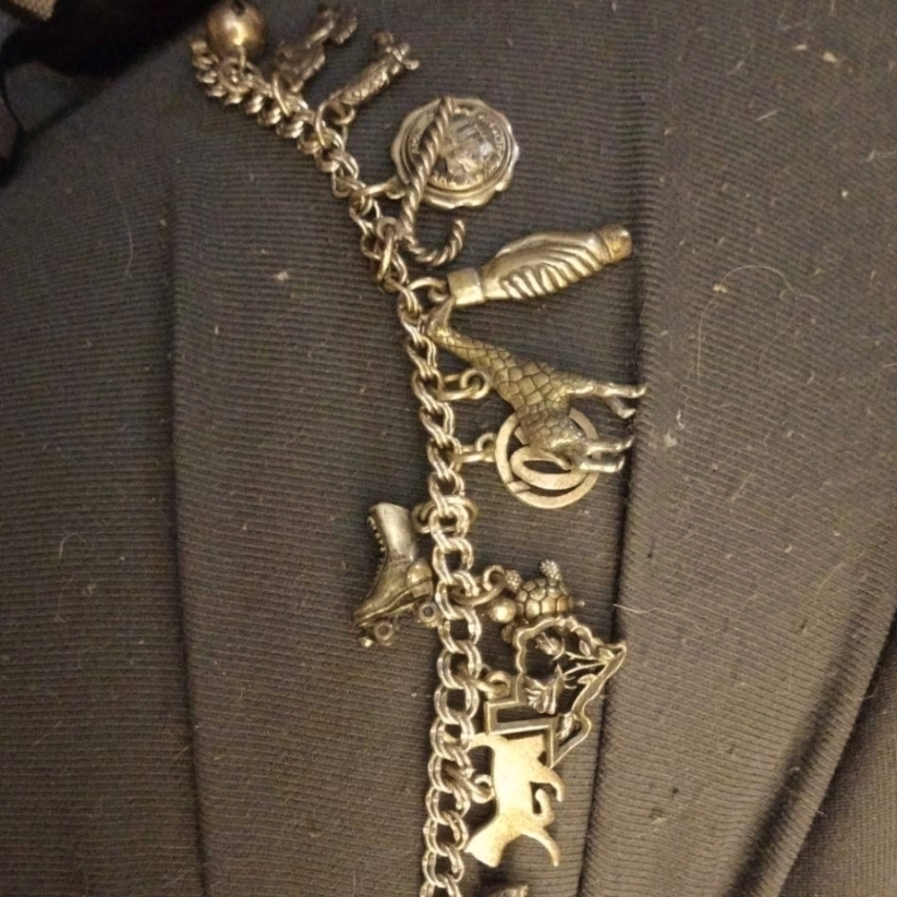 James Avery bracelet and charms from 1978